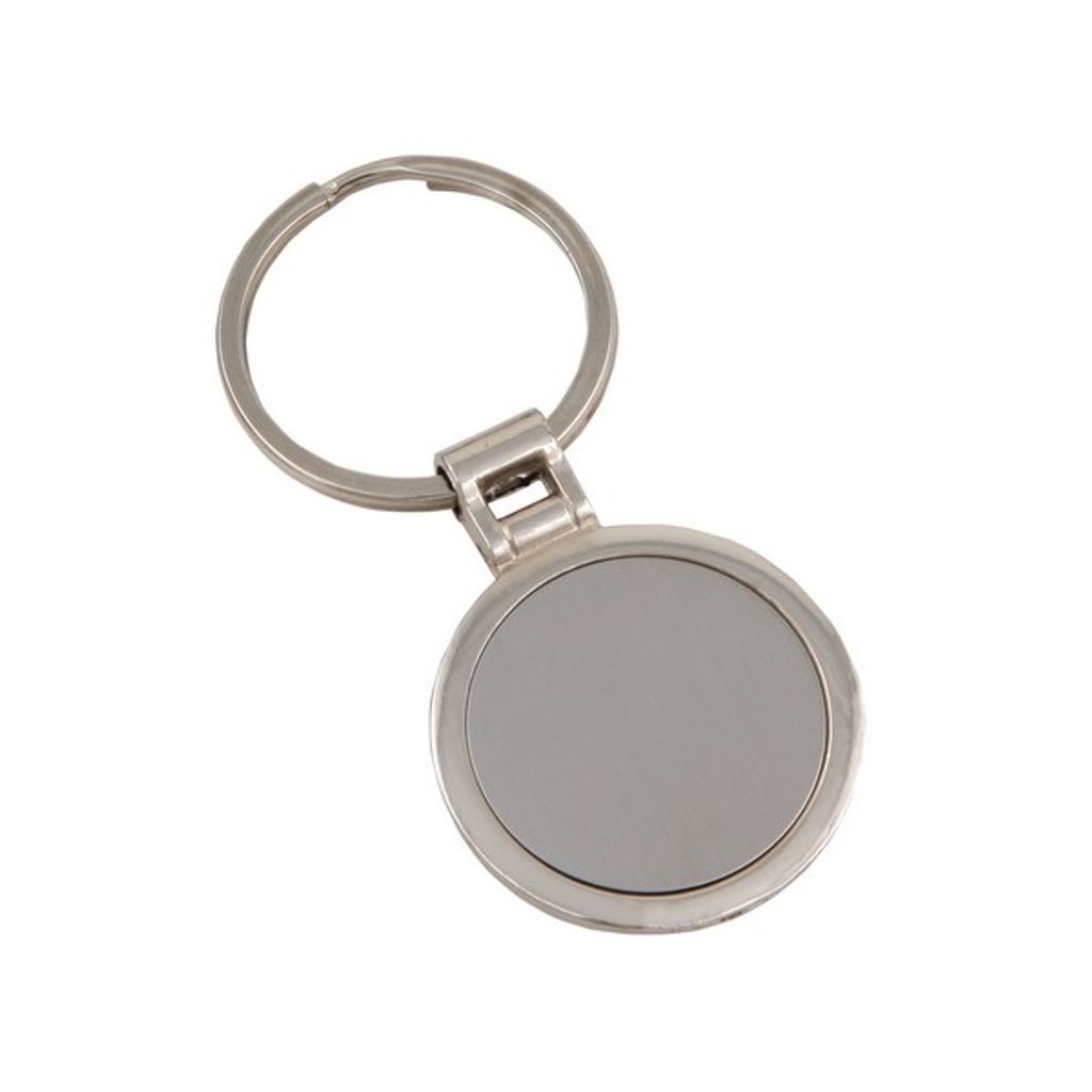 Budget Round Keyring