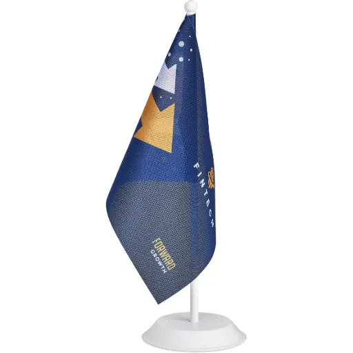 [DISPLAY-1005] Champion Desk Flag 220mm x 150mm